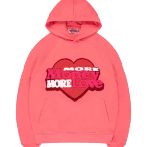 BLAZE HEART HOODIE RED