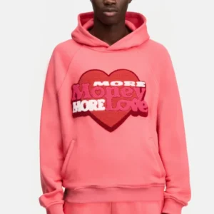 BLAZE HEART HOODIE RED