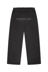 MORE MONEY LOGO JOGGER ALL BLACK