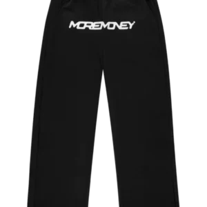 MORE MONEY LOGO JOGGER BLACK