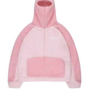 MULTIFACED FLEECE PINK