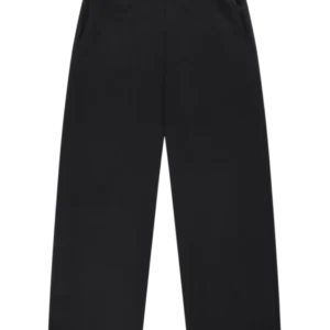 OPEN LEG JOGGER BLACK