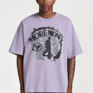 SHADOW WALK TEE PURPLE WASHED