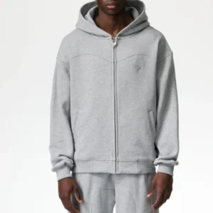 STACKS ZIP GREY MELANGE