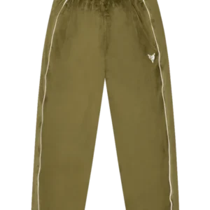 VELOUR JOGGER OLIVE