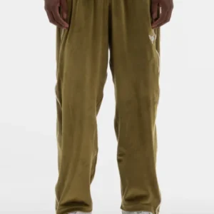 VELOUR JOGGER OLIVE