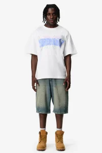 DOUBLE STITCH JORTS BLUE WASHED