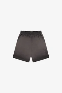 HEART PATCHED SHORTS BROWN