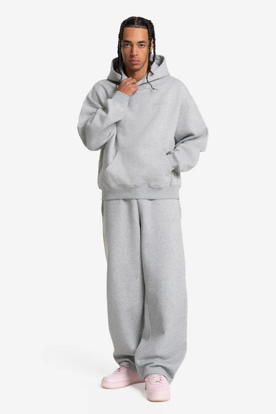 CLOUDS TRACKSUIT GREY MELANGE CLOUDS TRACKSUIT GREY MELANGE