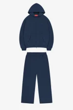 CLOUDS ZIP NAVY + CLOUDS JOGGER NAVY