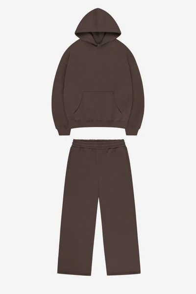 CLOUDS HOODIE + JOGGER BROWN CLOUDS HOODIE + JOGGER BROWN