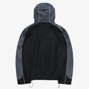 MULTIFACED SHELL JACKET BLACK NOTES