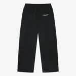 OPEN LEG JOGGER BLACK