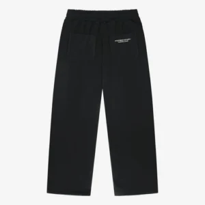 OPEN LEG JOGGER BLACK