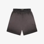 HEART PATCHED SHORTS BROWN