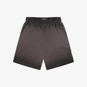 HEART PATCHED SHORTS BROWN