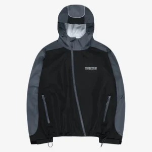 MULTIFACED SHELL JACKET BLACK NOTES