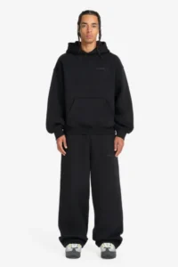 CLOUDS HOODIE + JOGGER BLACK