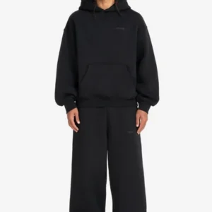 CLOUDS HOODIE + JOGGER BLACK
