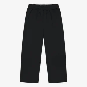 OPEN LEG JOGGER BLACK