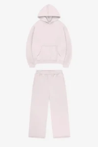 CLOUDS HOODIE + JOGGER PINK