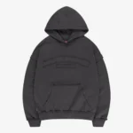 ROUGH HOODIE DARK GREY