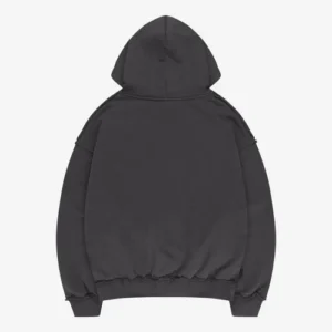 ROUGH HOODIE DARK GREY